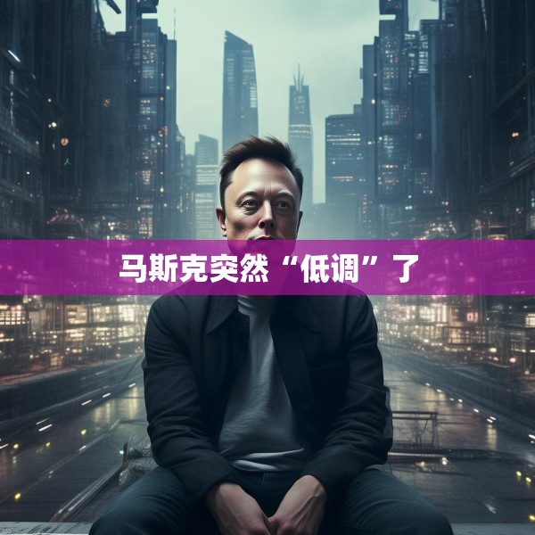 马斯克突然“低调”了