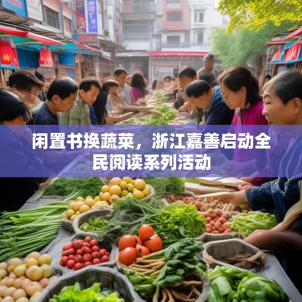 闲置书换蔬菜，浙江嘉善启动全民阅读系列活动