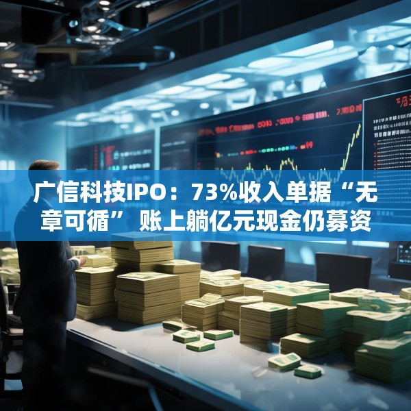 广信科技IPO：73%收入单据“无章可循” 账上躺亿元现金仍募资补流