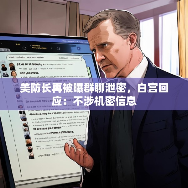 美防长再被曝群聊泄密，白宫回应：不涉机密信息