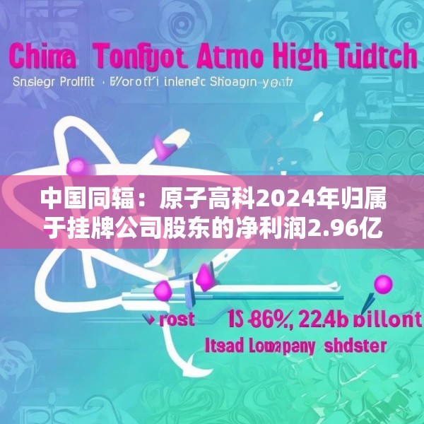 中国同辐：原子高科2024年归属于挂牌公司股东的净利润2.96亿元 同比增加15.6%
