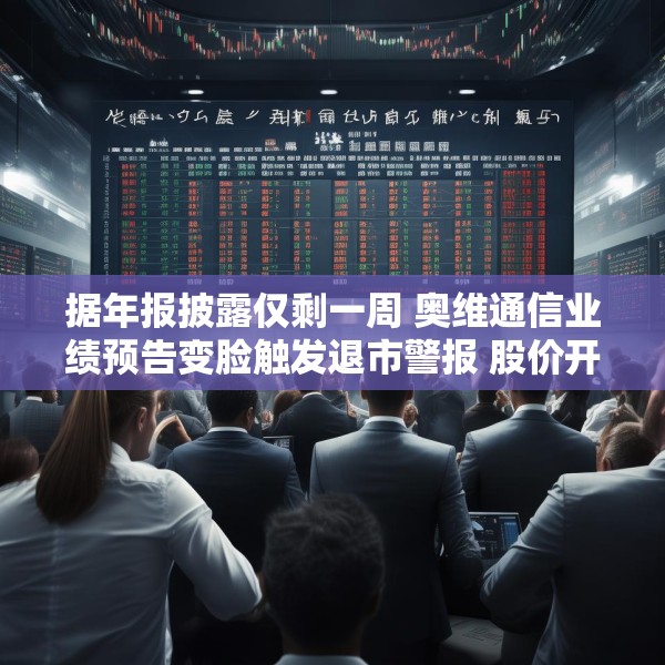 据年报披露仅剩一周 奥维通信业绩预告变脸触发退市警报 股价开盘封死跌停