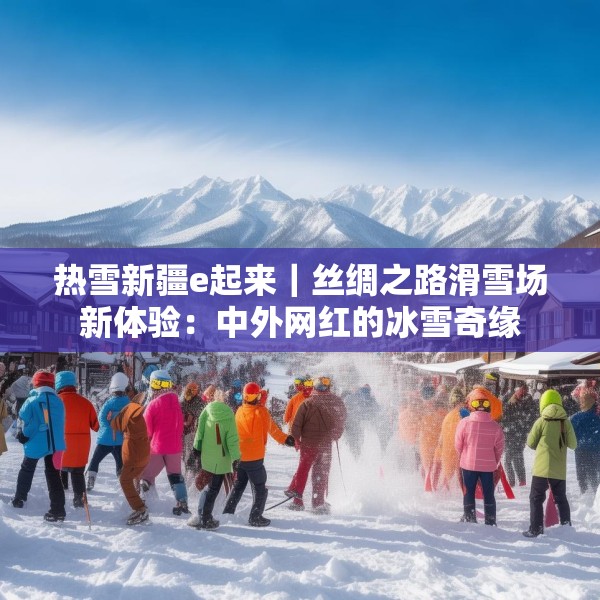 热雪新疆e起来｜丝绸之路滑雪场新体验：中外网红的冰雪奇缘