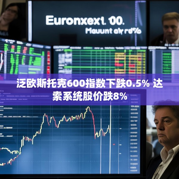 泛欧斯托克600指数下跌0.5% 达索系统股价跌8%