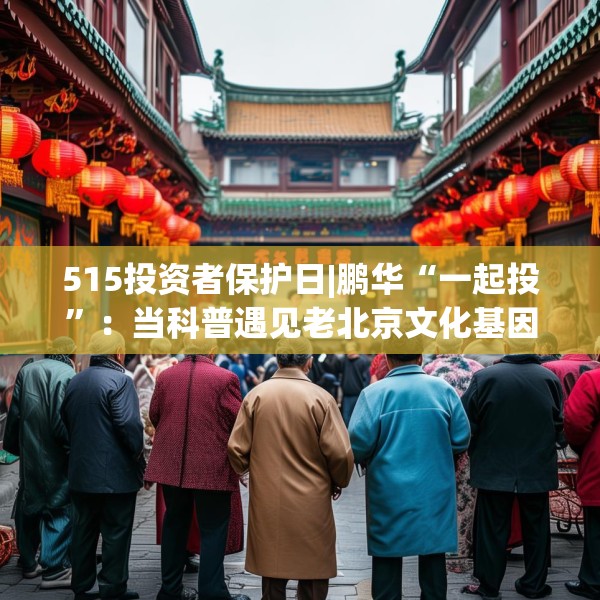 515投资者保护日|鹏华“一起投”：当科普遇见老北京文化基因，鹏华推出“银发护卫队”老年反诈视频新范式！
