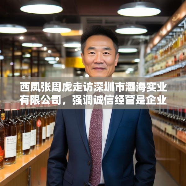 西凤张周虎走访深圳市酒海实业有限公司，强调诚信经营是企业发展的根本