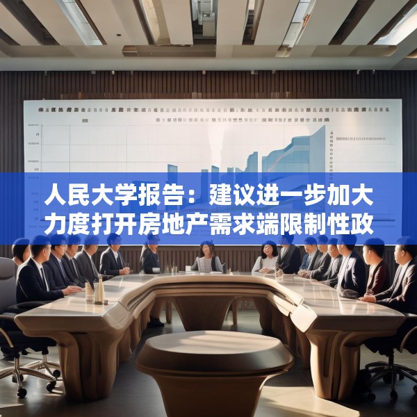 人民大学报告：建议进一步加大力度打开房地产需求端限制性政策