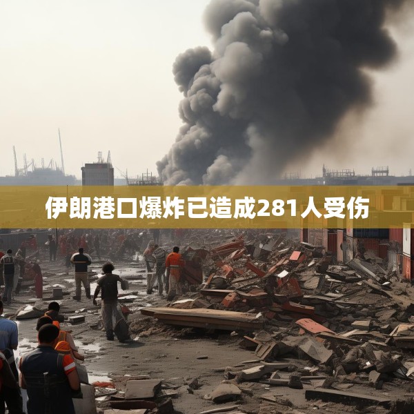 伊朗港口爆炸已造成281人受伤