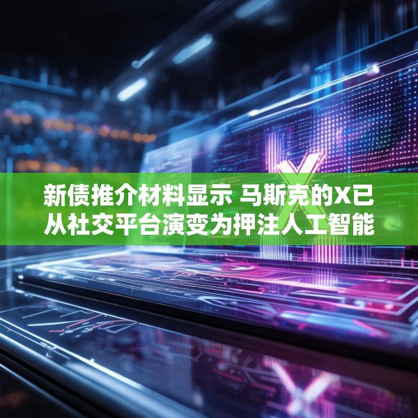 新债推介材料显示 马斯克的X已从社交平台演变为押注人工智能和订阅收入的平台
