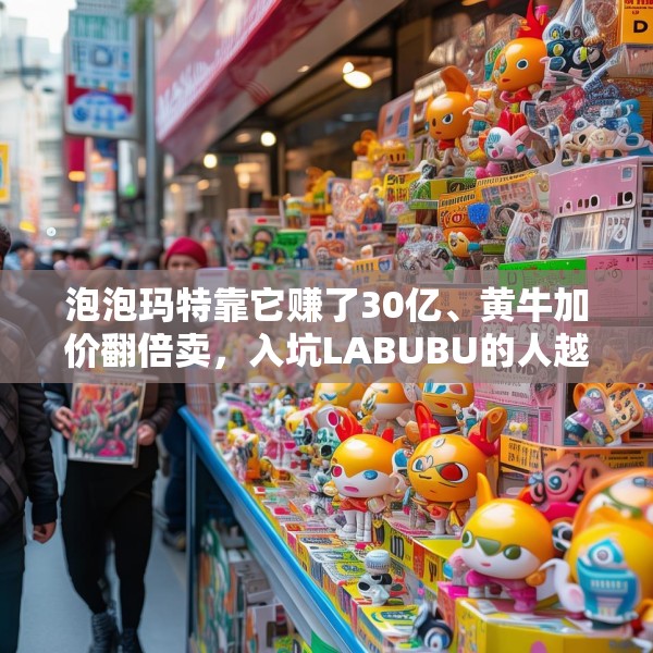 泡泡玛特靠它赚了30亿、黄牛加价翻倍卖，入坑LABUBU的人越来越多