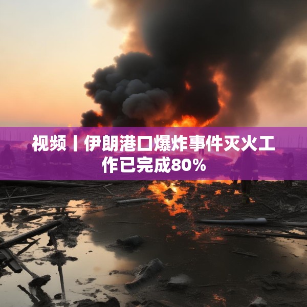 视频丨伊朗港口爆炸事件灭火工作已完成80%