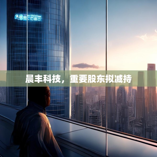 晨丰科技，重要股东拟减持