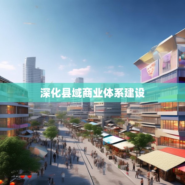 深化县域商业体系建设