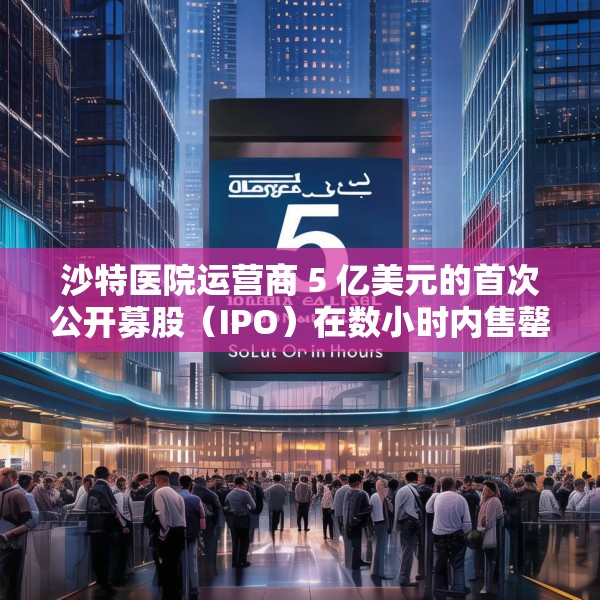 沙特医院运营商 5 亿美元的首次公开募股（IPO）在数小时内售罄