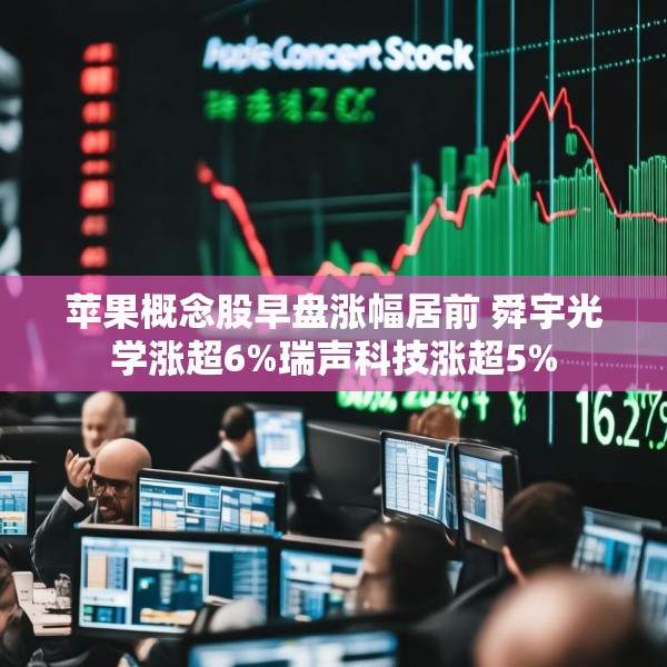 苹果概念股早盘涨幅居前 舜宇光学涨超6%瑞声科技涨超5%