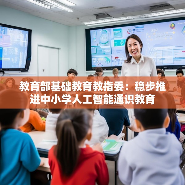 教育部基础教育教指委：稳步推进中小学人工智能通识教育
