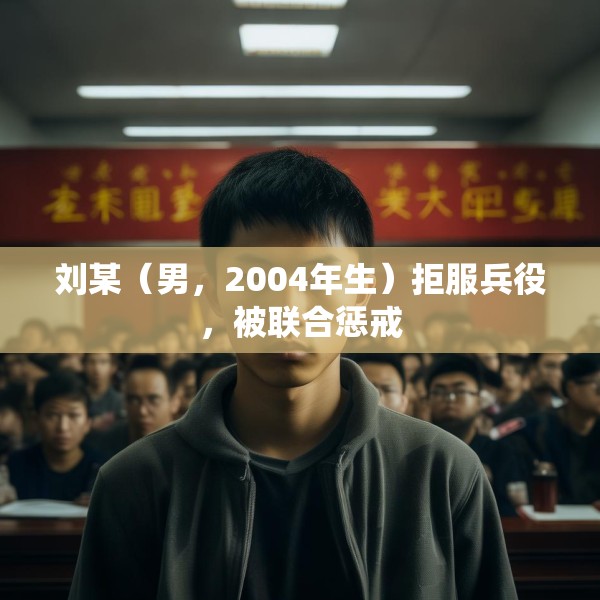 刘某（男，2004年生）拒服兵役，被联合惩戒