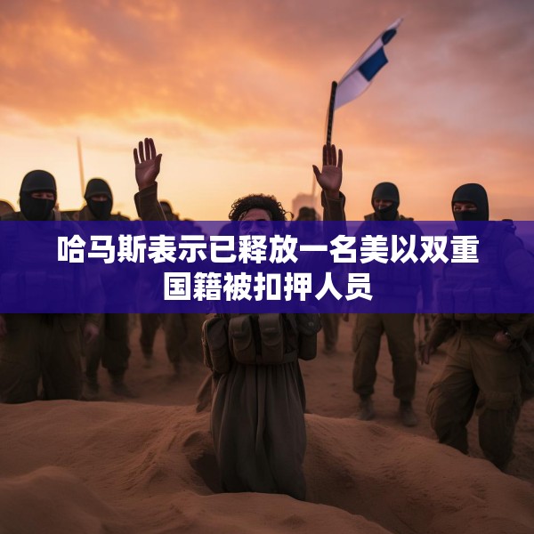 哈马斯表示已释放一名美以双重国籍被扣押人员