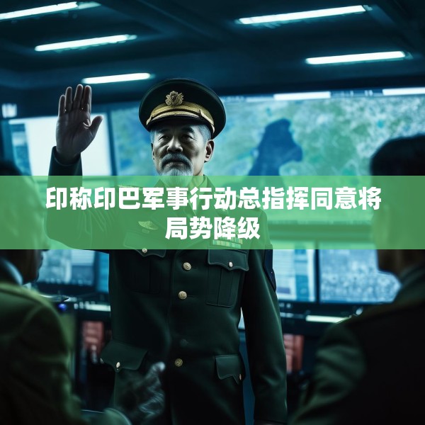 印称印巴军事行动总指挥同意将局势降级