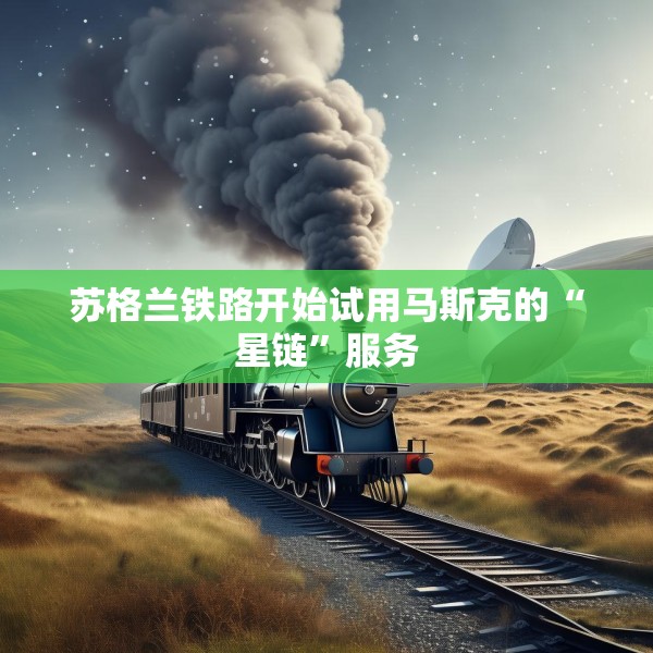 苏格兰铁路开始试用马斯克的“星链”服务