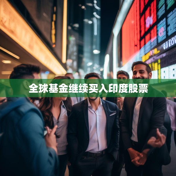 全球基金继续买入印度股票