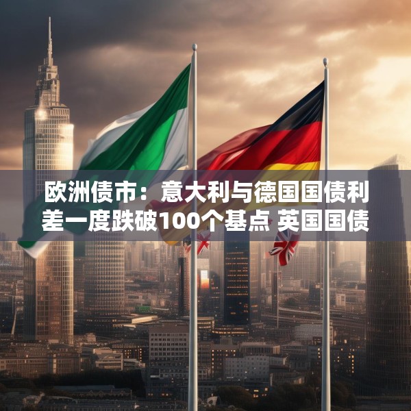 欧洲债市：意大利与德国国债利差一度跌破100个基点 英国国债表现落后