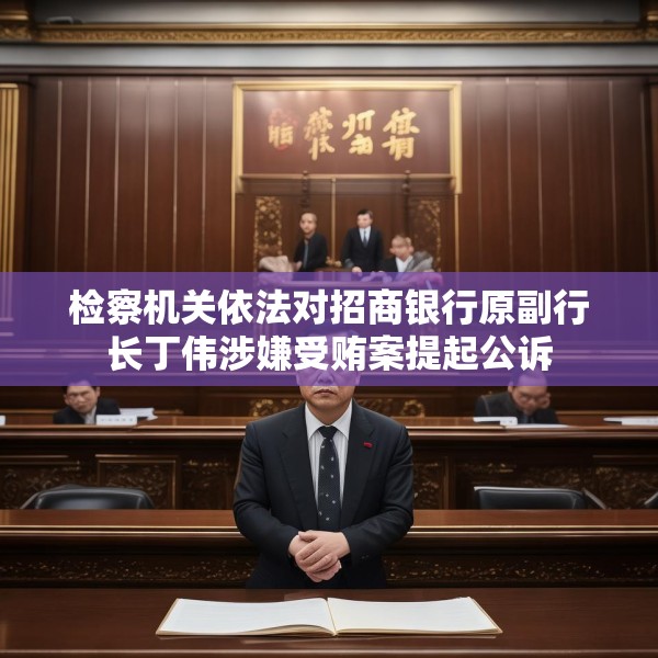 检察机关依法对招商银行原副行长丁伟涉嫌受贿案提起公诉