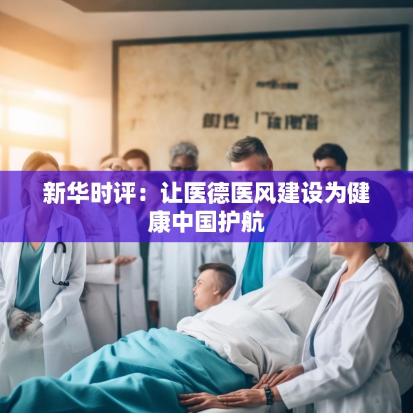 新华时评：让医德医风建设为健康中国护航
