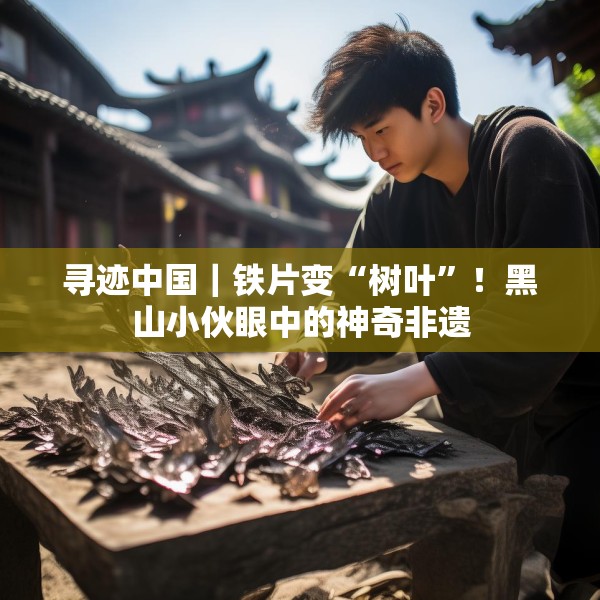 寻迹中国｜铁片变“树叶”！黑山小伙眼中的神奇非遗
