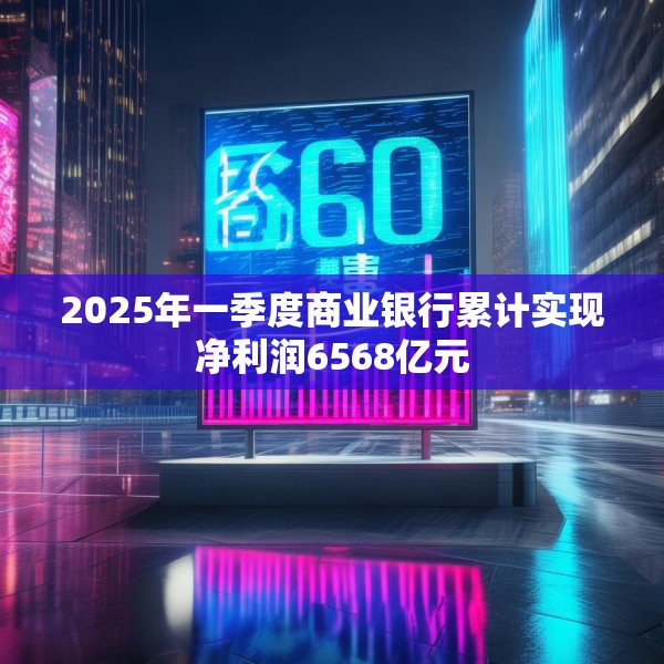 2025年一季度商业银行累计实现净利润6568亿元