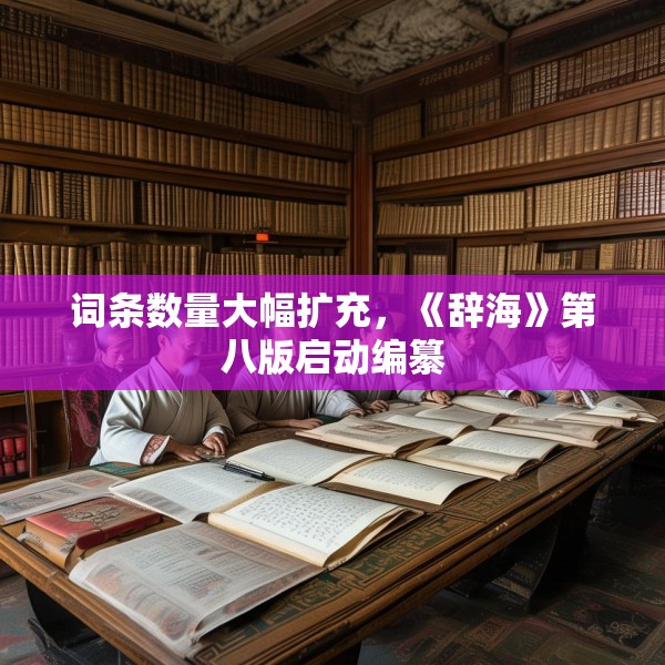 词条数量大幅扩充，《辞海》第八版启动编纂