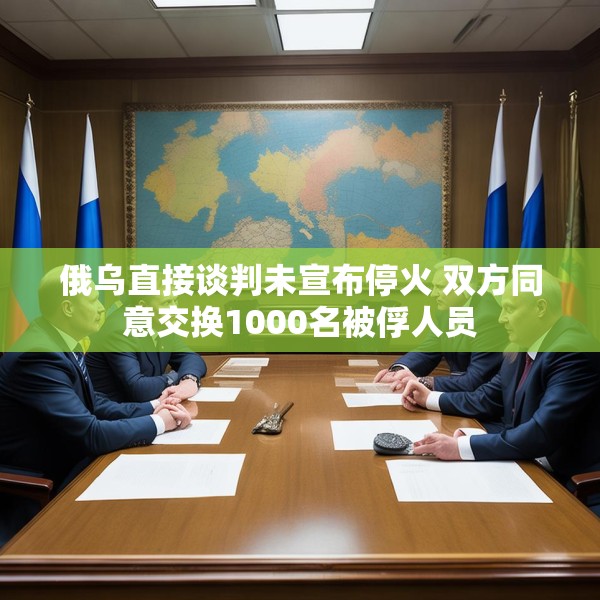 俄乌直接谈判未宣布停火 双方同意交换1000名被俘人员