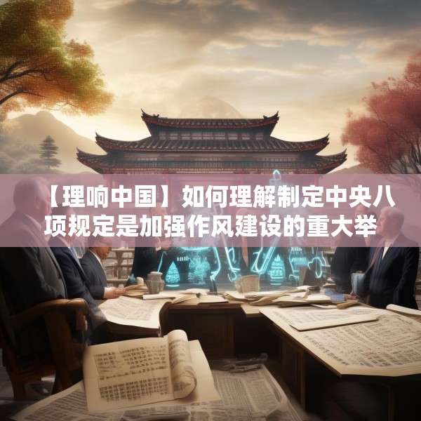 【理响中国】如何理解制定中央八项规定是加强作风建设的重大举措