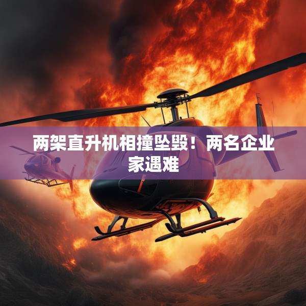 两架直升机相撞坠毁！两名企业家遇难