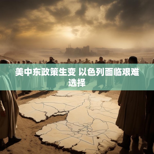 美中东政策生变 以色列面临艰难选择
