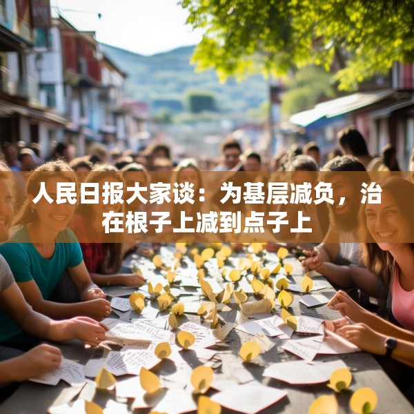 人民日报大家谈：为基层减负，治在根子上减到点子上