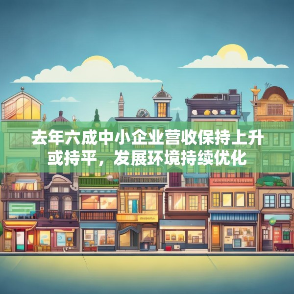 去年六成中小企业营收保持上升或持平，发展环境持续优化