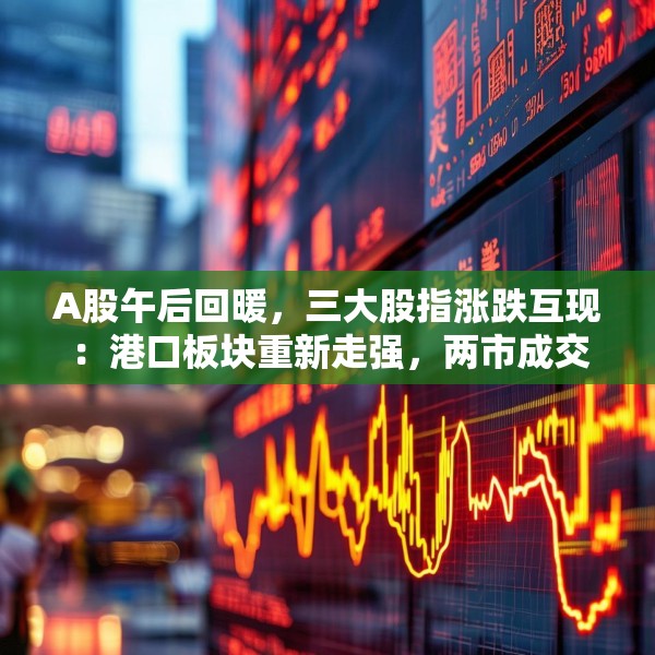 A股午后回暖，三大股指涨跌互现：港口板块重新走强，两市成交近1.1万亿元