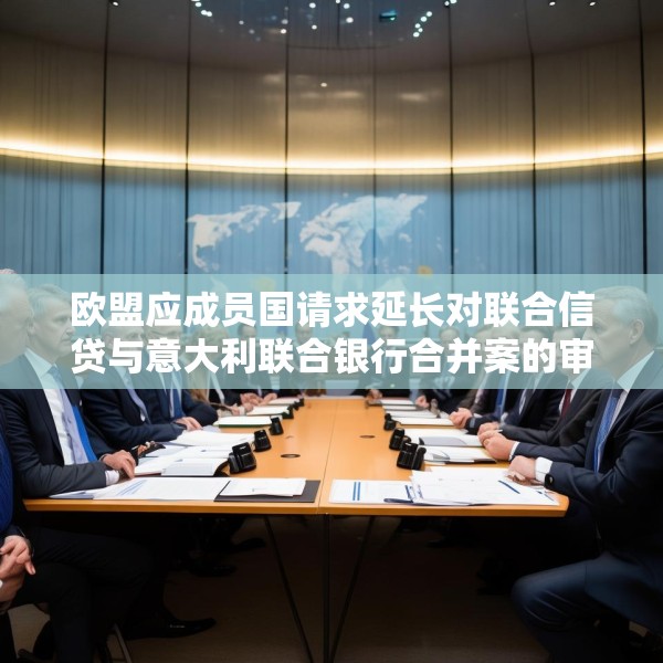 欧盟应成员国请求延长对联合信贷与意大利联合银行合并案的审查期限