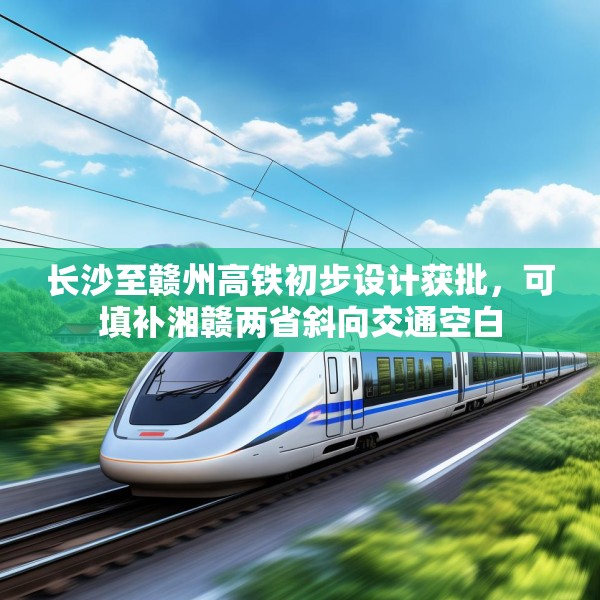 长沙至赣州高铁初步设计获批，可填补湘赣两省斜向交通空白