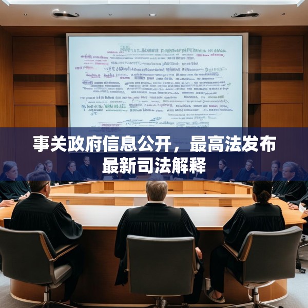 事关政府信息公开，最高法发布最新司法解释