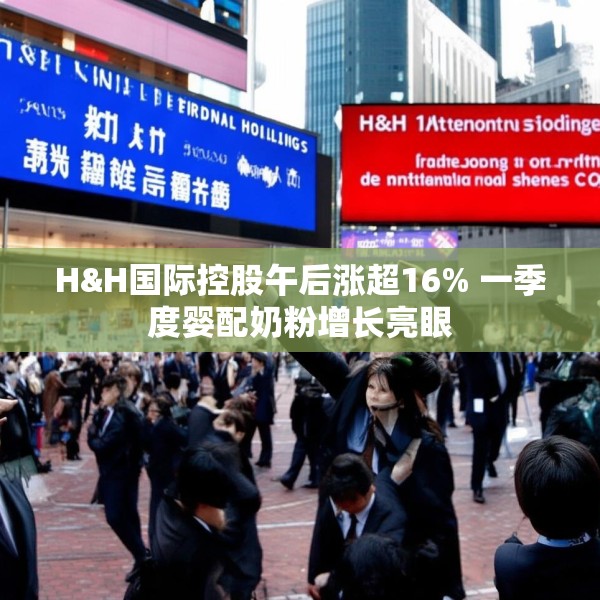 H&H国际控股午后涨超16% 一季度婴配奶粉增长亮眼