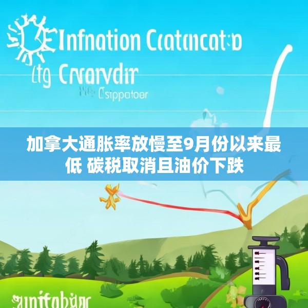 加拿大通胀率放慢至9月份以来最低 碳税取消且油价下跌