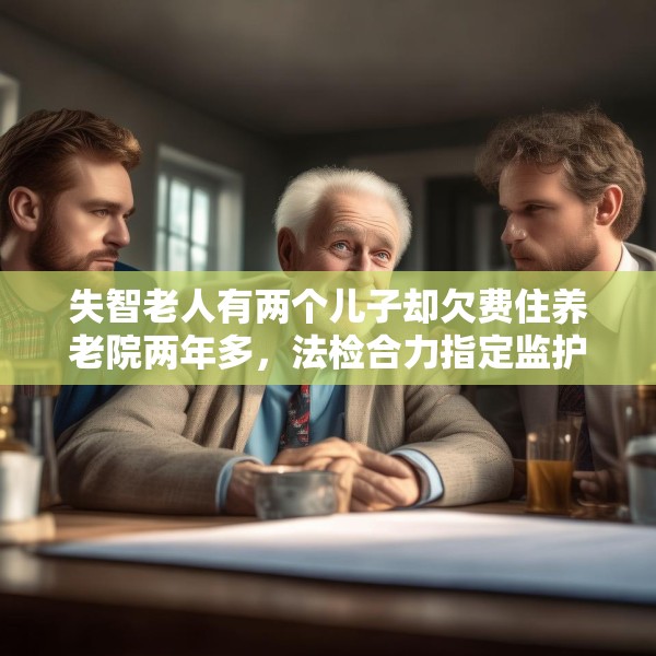 失智老人有两个儿子却欠费住养老院两年多，法检合力指定监护人