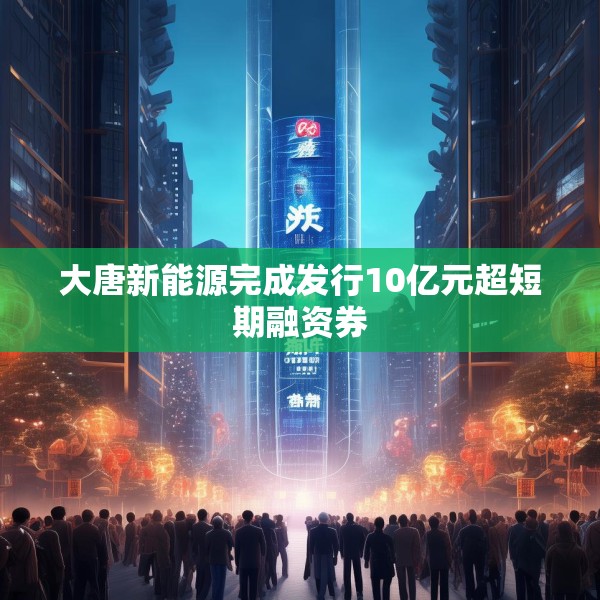 大唐新能源完成发行10亿元超短期融资券