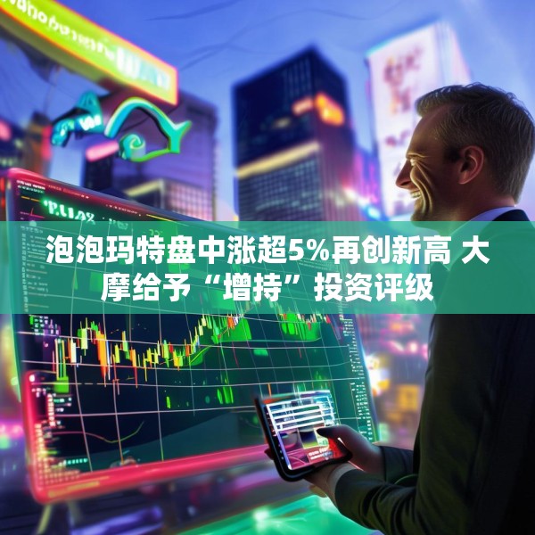 泡泡玛特盘中涨超5%再创新高 大摩给予“增持”投资评级