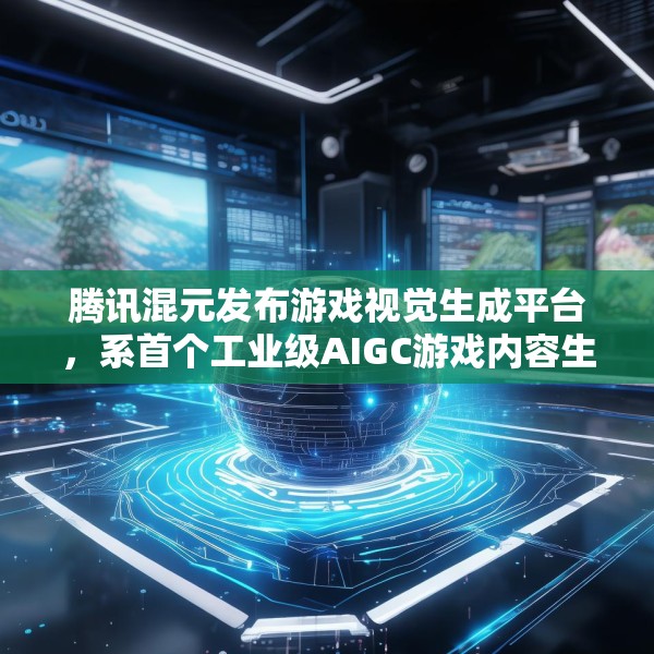 腾讯混元发布游戏视觉生成平台，系首个工业级AIGC游戏内容生产引擎
