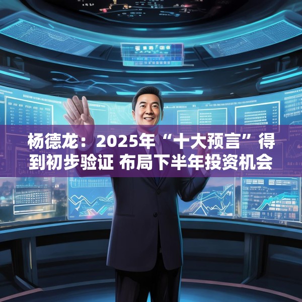 杨德龙：2025年“十大预言”得到初步验证 布局下半年投资机会