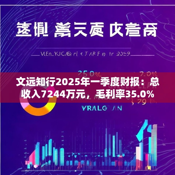 文远知行2025年一季度财报：总收入7244万元，毛利率35.0%