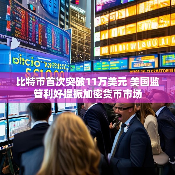 比特币首次突破11万美元 美国监管利好提振加密货币市场